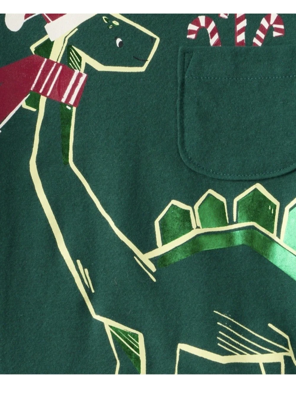 🎄 NWT Carter's Toddler Boy Christmas Dinosaur Long Sleeve Shirt Size 2T 🦖